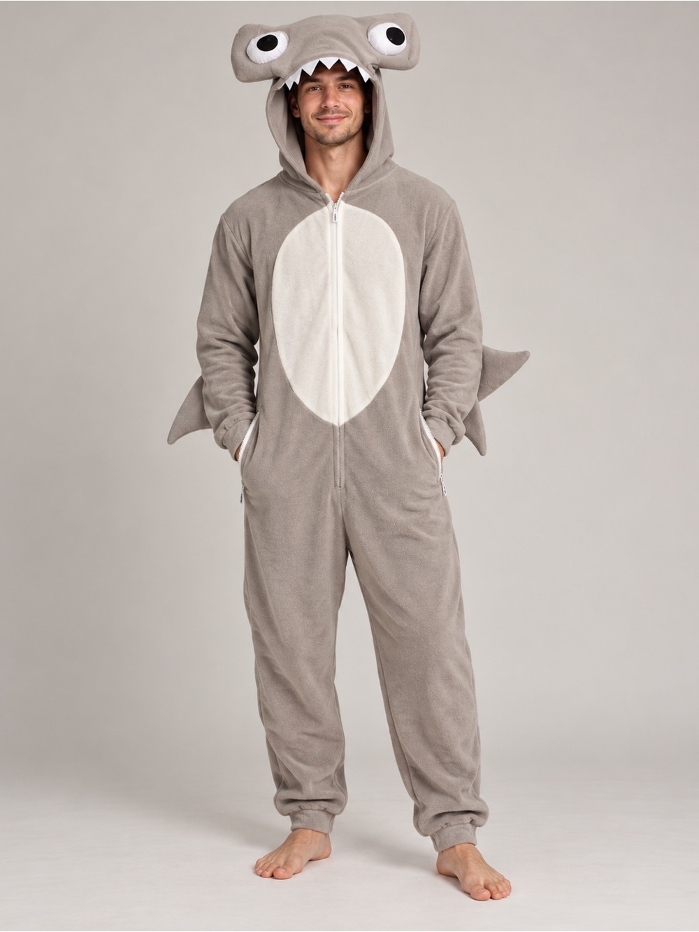 tipsy elves, size medium, hammerhead, shark costume